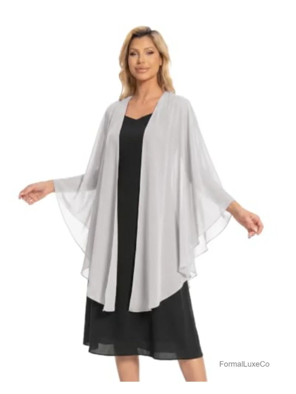 Chiffon Wedding Pashmina Shawl Wrap for Evening Dress Elegant